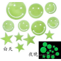 Glow stars and moons/Removable Wall Stickers glow in the dark for baby room decoration,romantic gifts suitable for all festivals